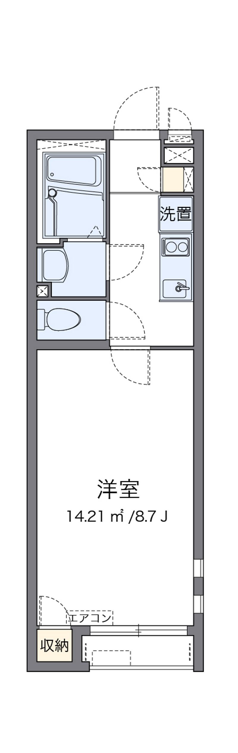 CLEINO Aperto Izumi Sano I 평면도