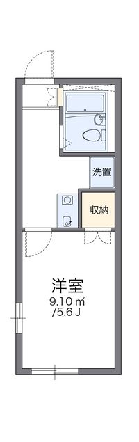 レオパレスノースアベニュー 間取り図