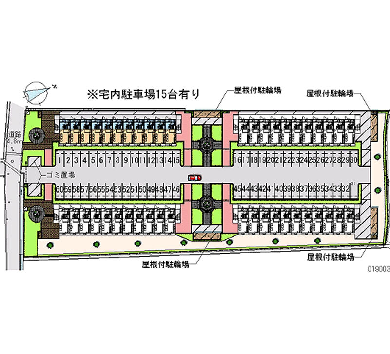 19003 bãi đậu xe hàng tháng