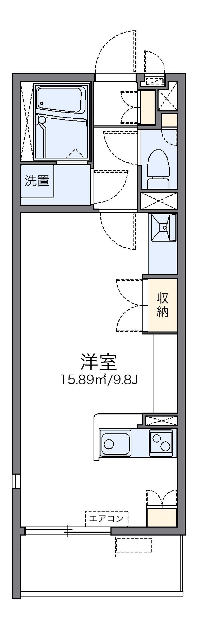 レオネクスト長府駅前 間取図