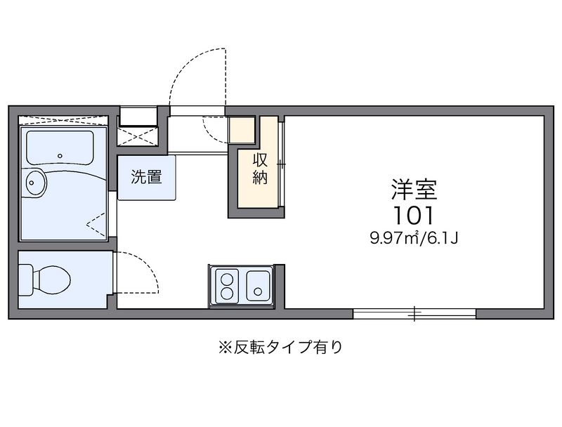レオパレス神戸 間取図