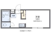 レオパレス神戸 間取り図