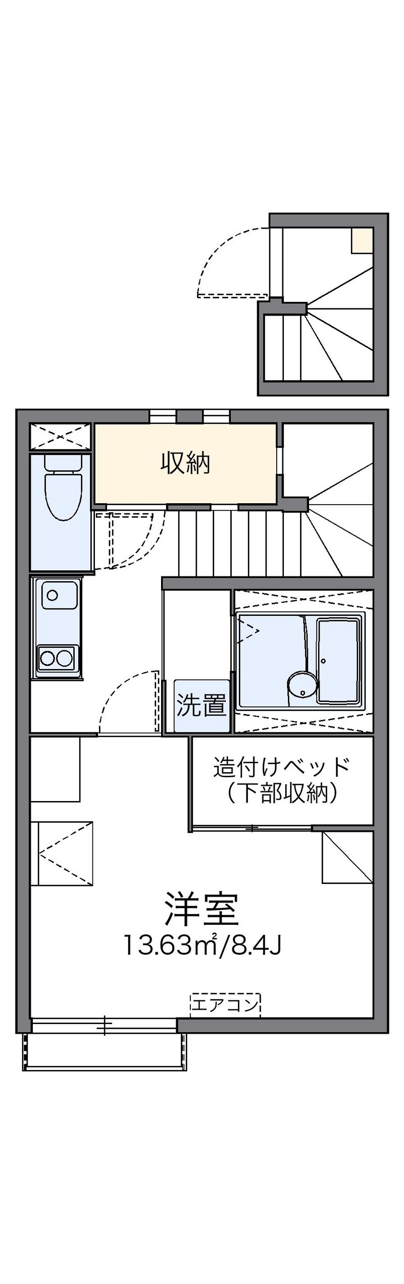 レオネクストソレイユ 間取図