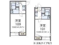 クレイノサンライト緑ケ丘 間取り図