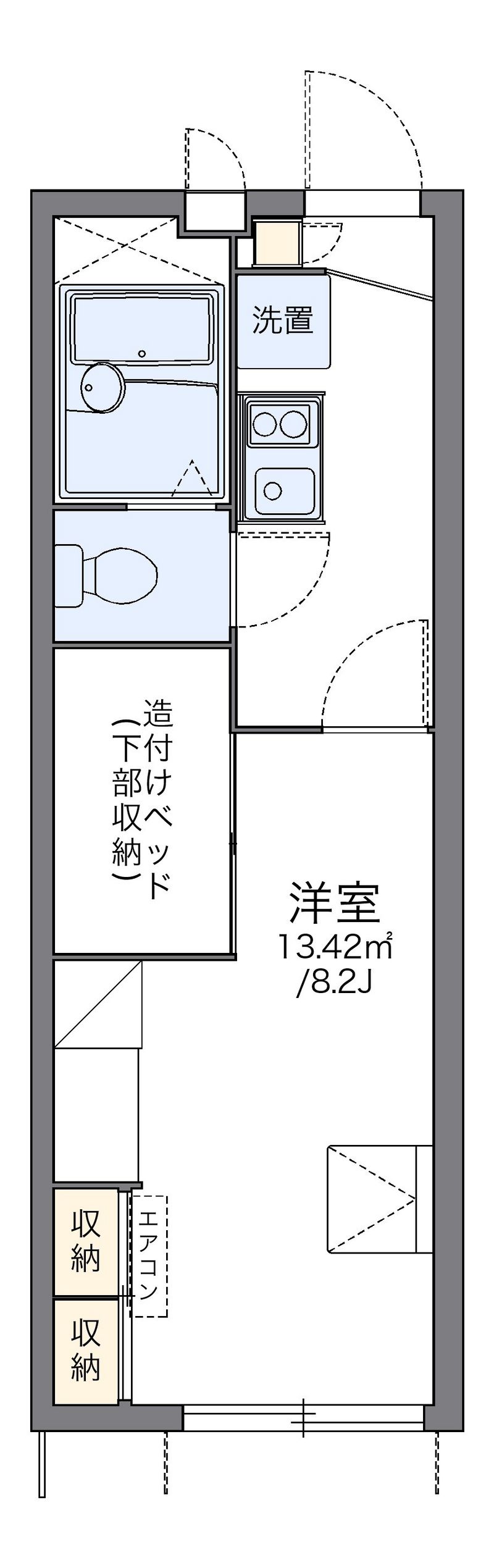 leopalace Espoir Sakura Floor plan