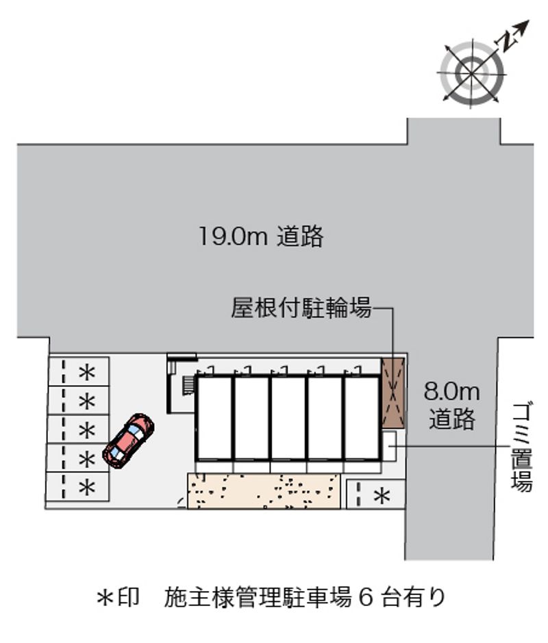 ミランダ山王 配置図