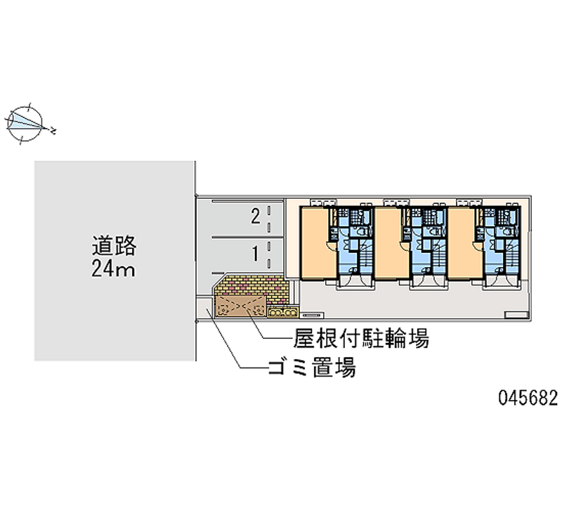 レオネクストハピネス 月極駐車場