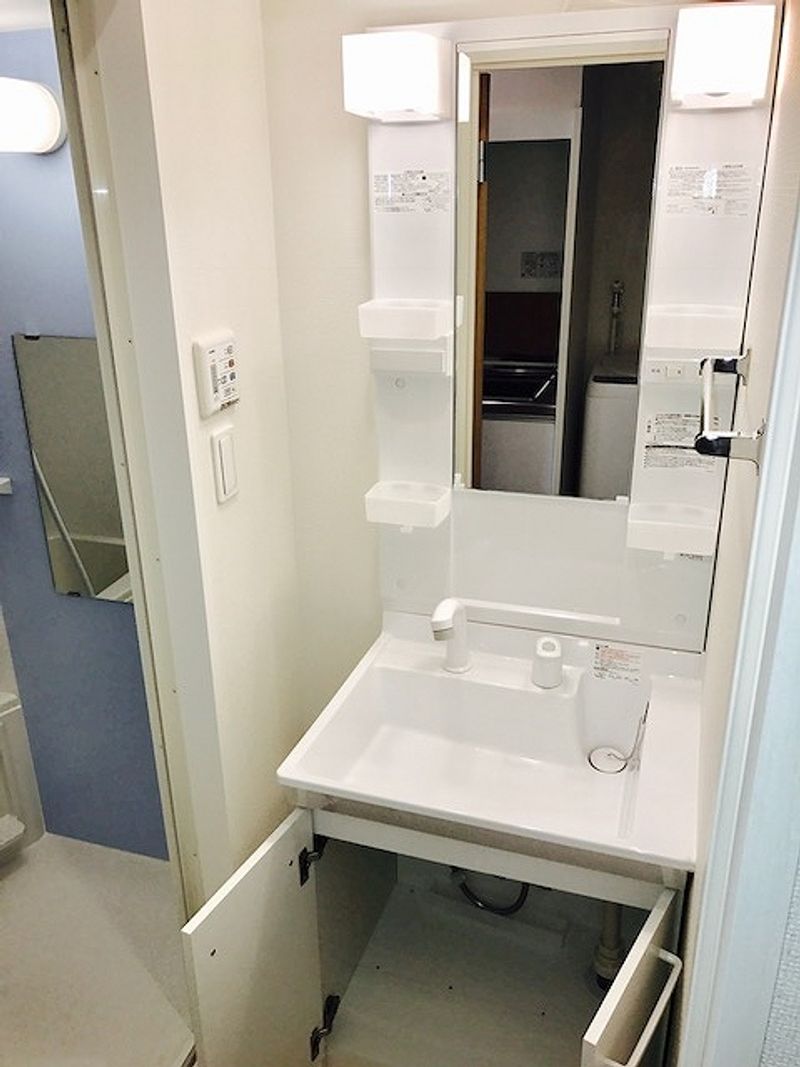 クレイノラベンダー 洗面台