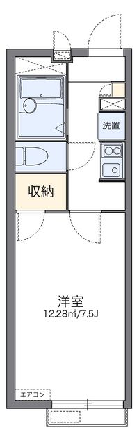 レオパレス高伸 間取り図