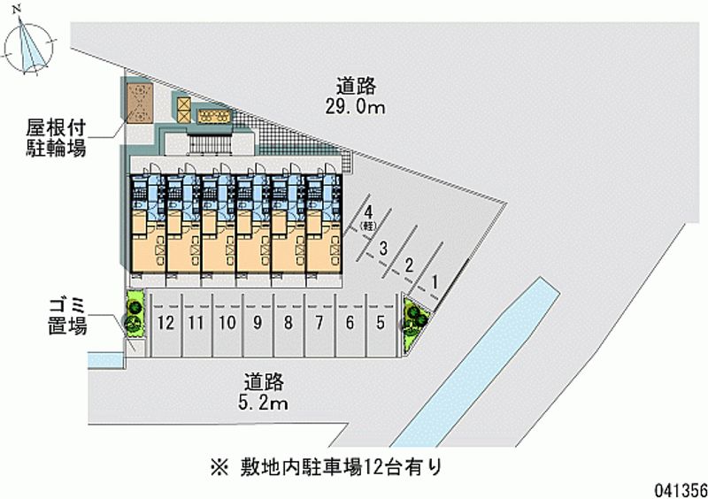 レオパレスコモダ宇頭Ⅱ 月極駐車場