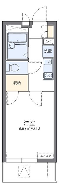 レオパレスシーズ 間取り図