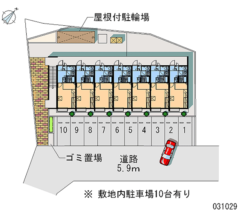 31029月租停车场