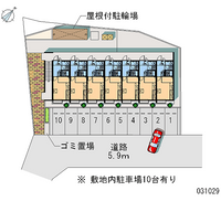 31029 Monthly parking lot