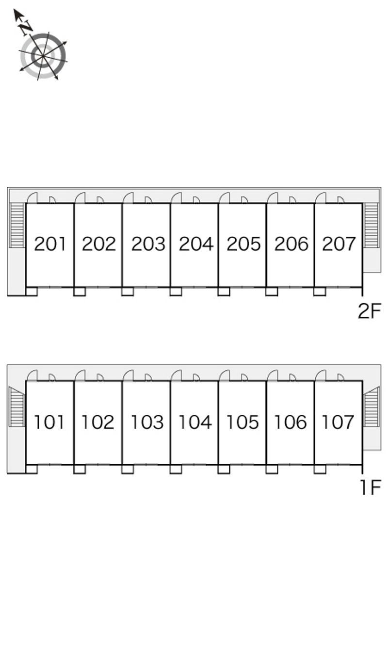 leopalace Furuichiba Floor plan layout diagram