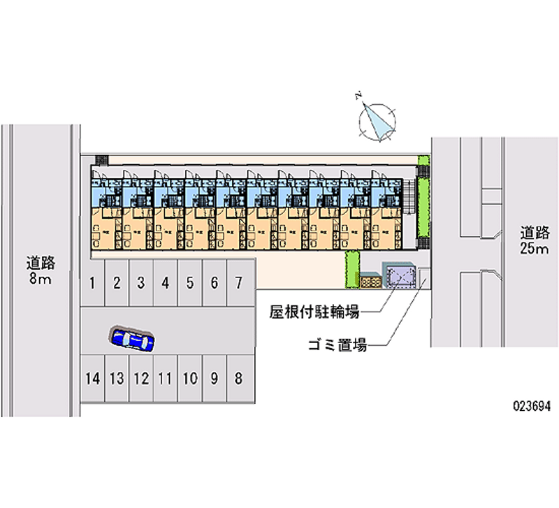 23694月租停车场