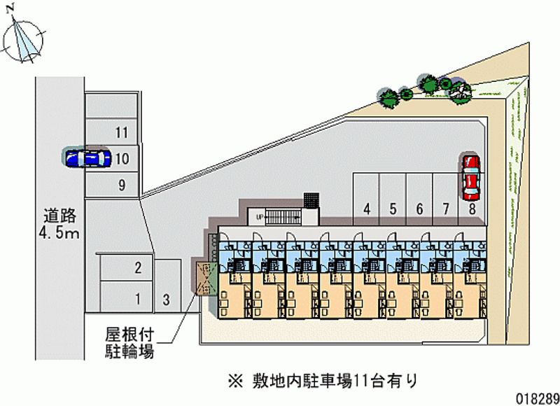 レオパレスグリーンヒル藻岩 月極駐車場