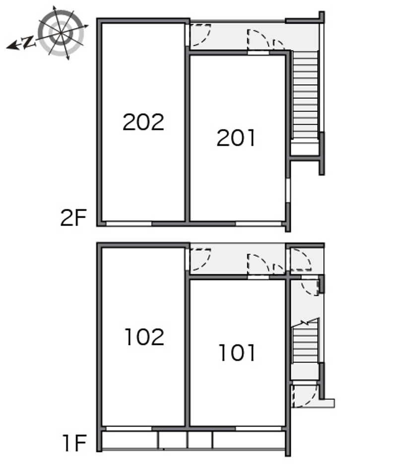 CLEINO Maison de Yoyogi Floor plan layout diagram