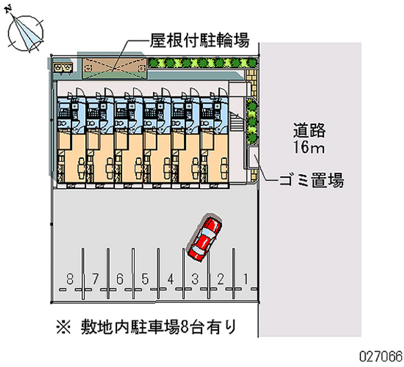 27066 Monthly parking lot