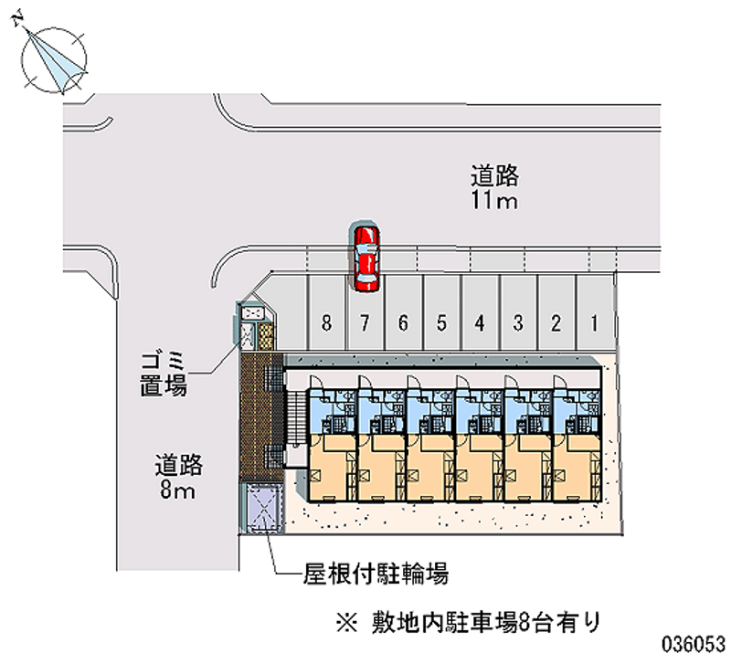 36053 Monthly parking lot