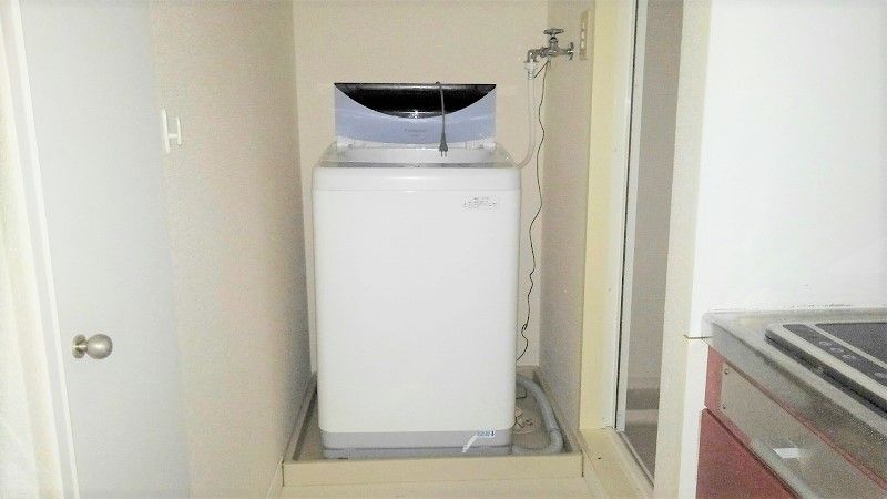 レオパレスカモミール 洗面所
