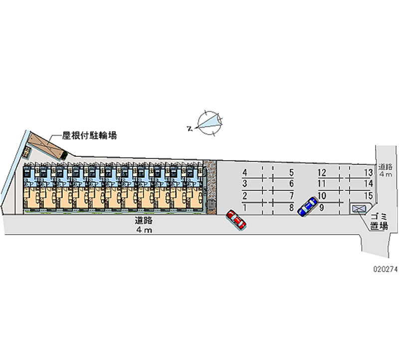 20274 bãi đậu xe hàng tháng