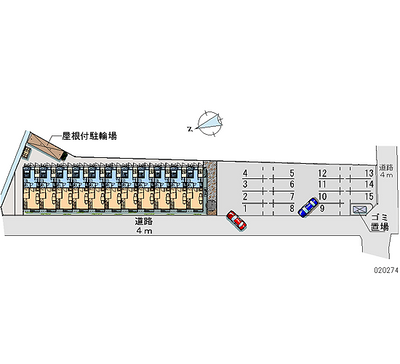 20274 Monthly parking lot