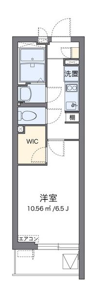 クレイノ陸王 間取り図