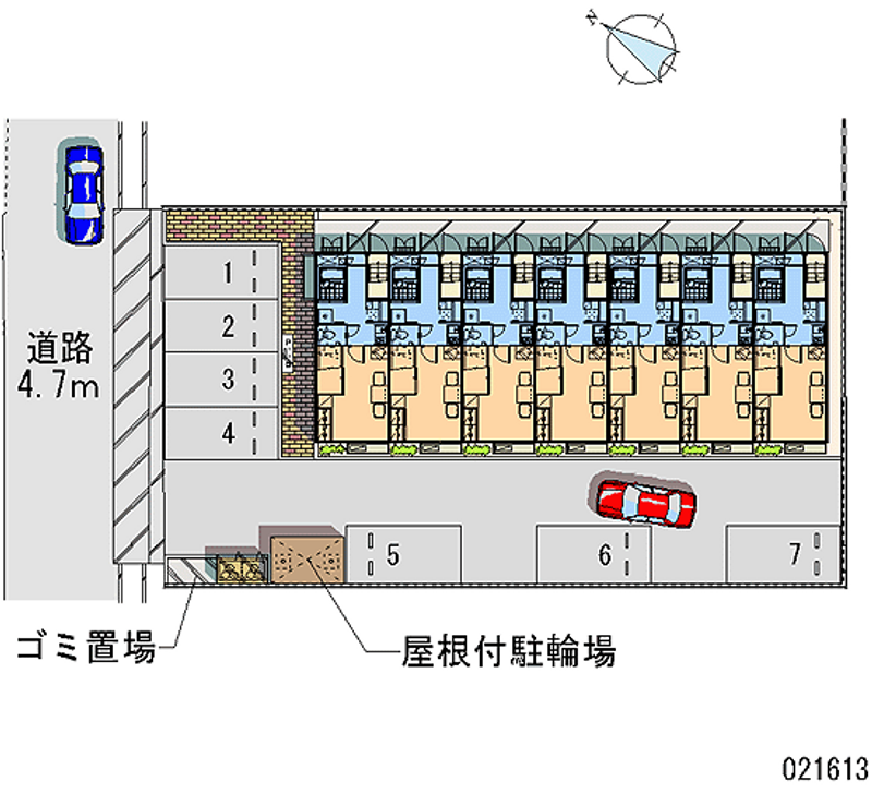 21613 Monthly parking lot