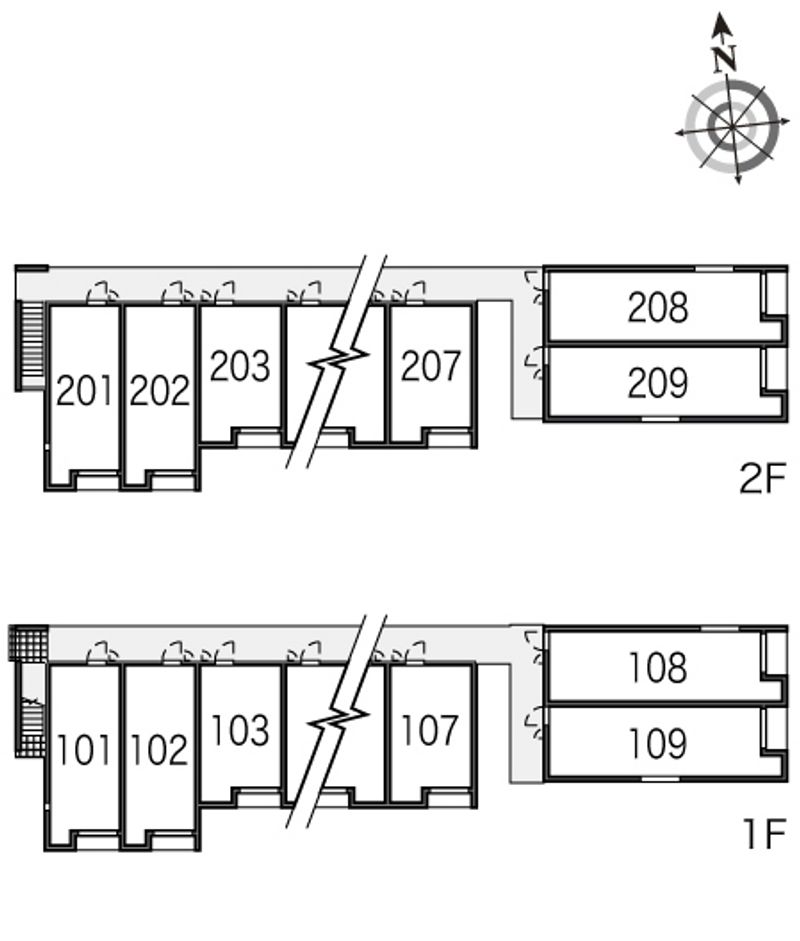 レオネクストヴェンセル 間取り配置図