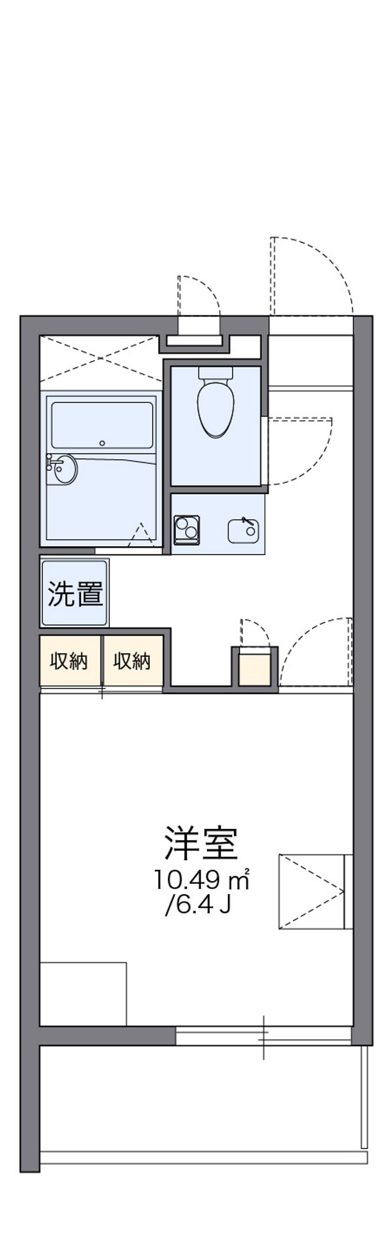 レオパレスＪＯＹ 間取図