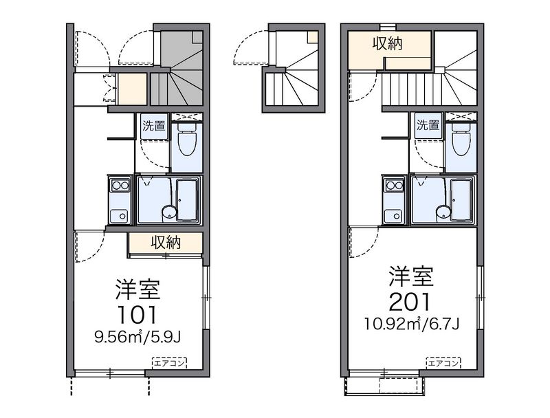 レオネクスト西蒲田 間取図