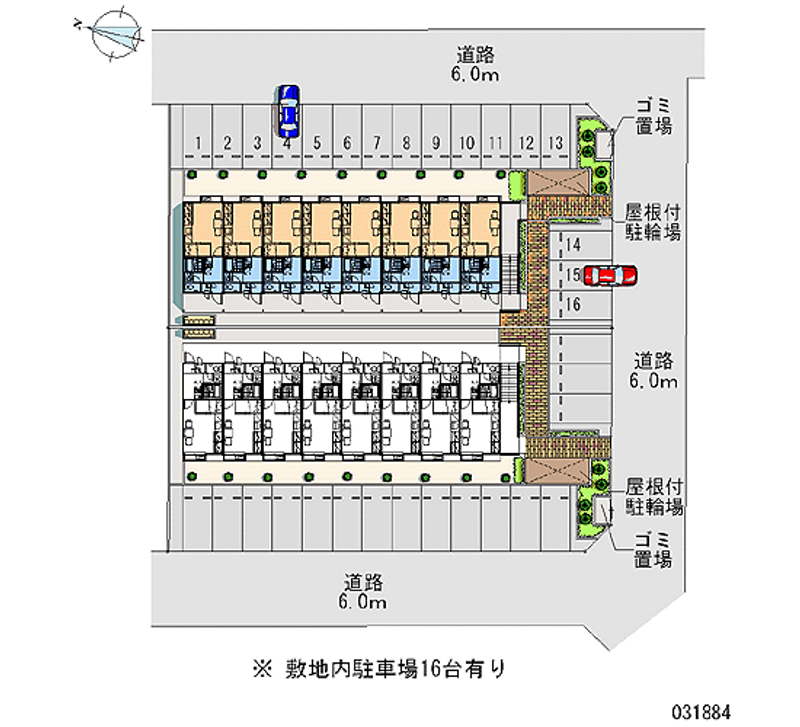 31884 Monthly parking lot