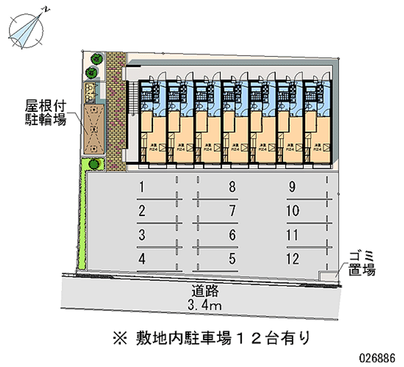 26886 bãi đậu xe hàng tháng