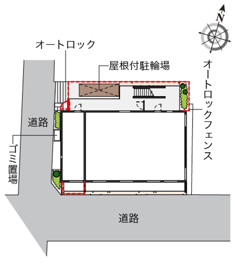 レオネクストジャスミン 配置図