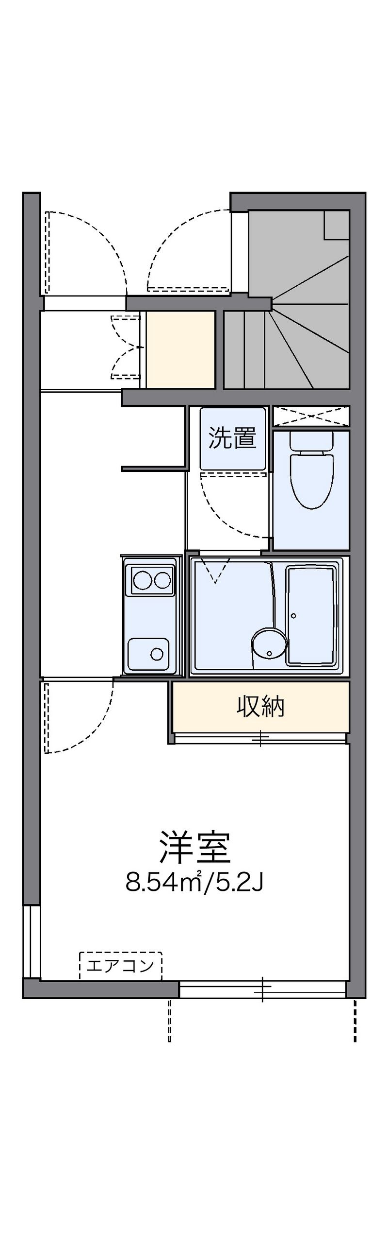 レオネクストコンフォート 間取図