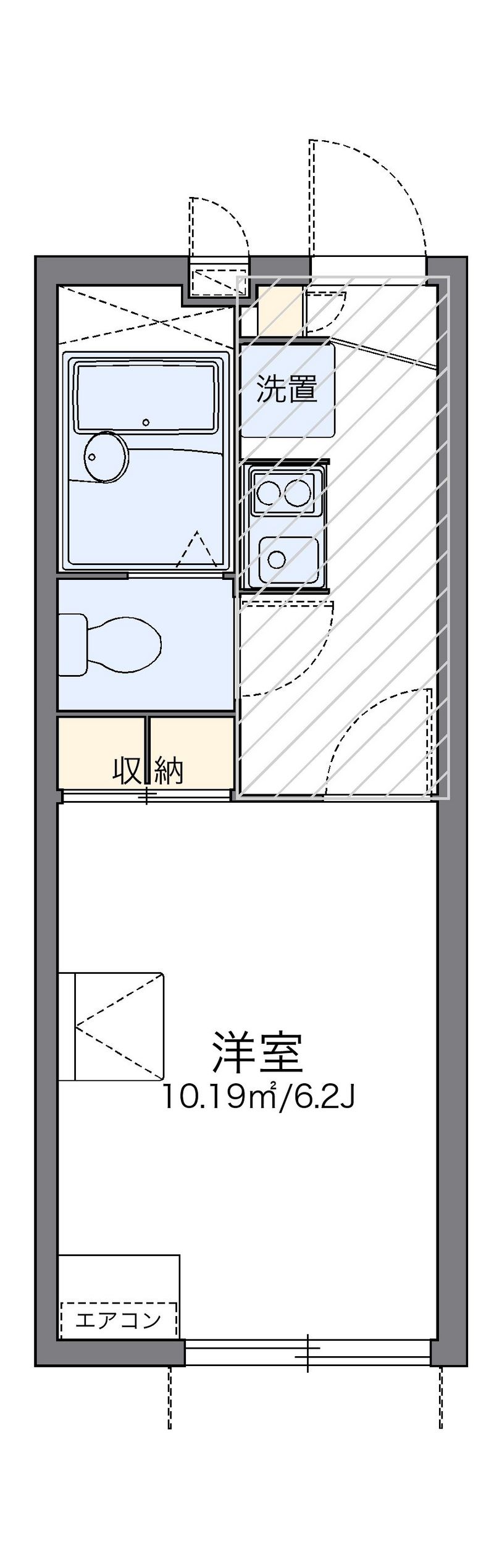 leopalace Yuikana Sơ đồ nhà