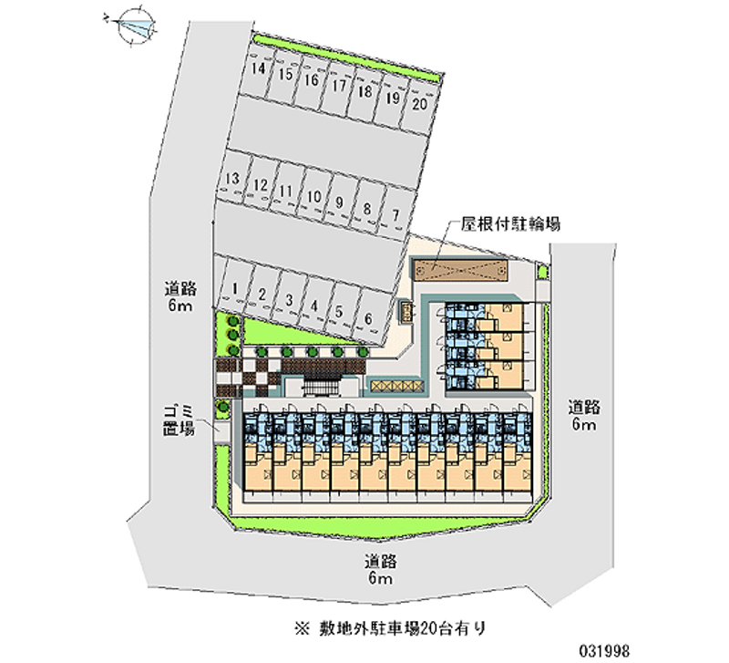 レオパレス蘇我加藤Ⅲ 月極駐車場