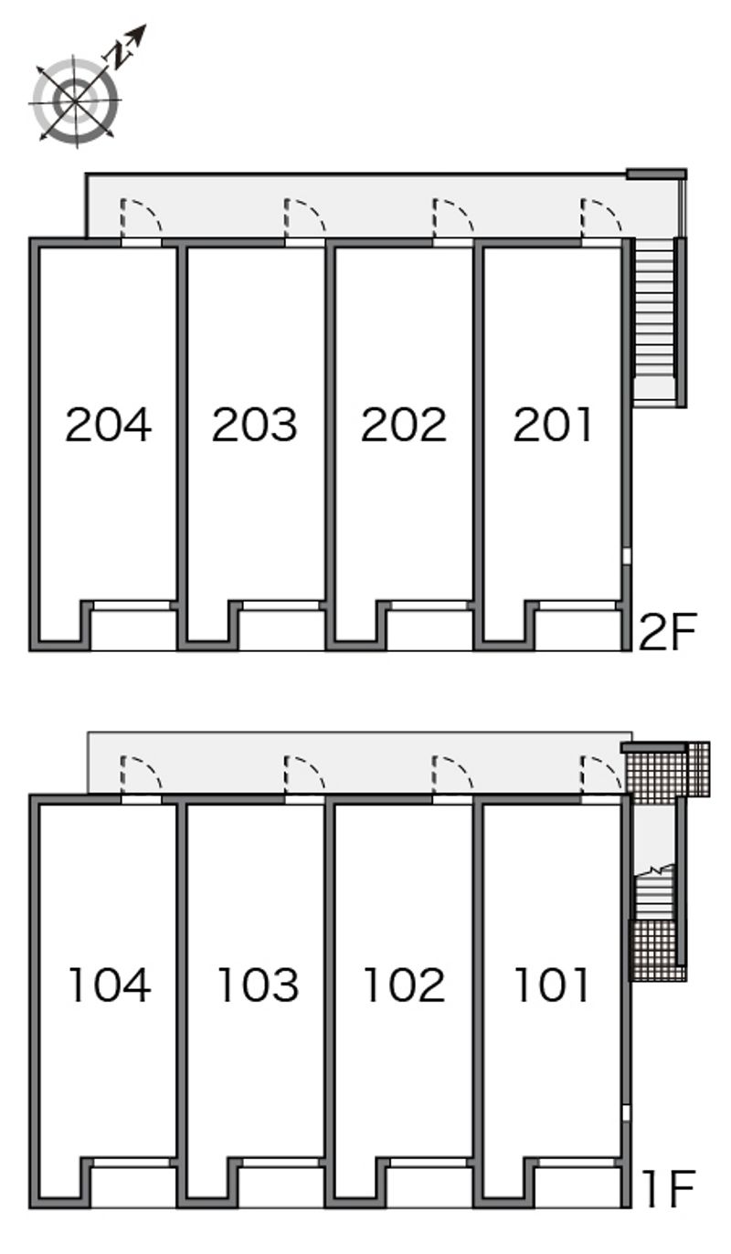 レオネクストパレット 間取り配置図