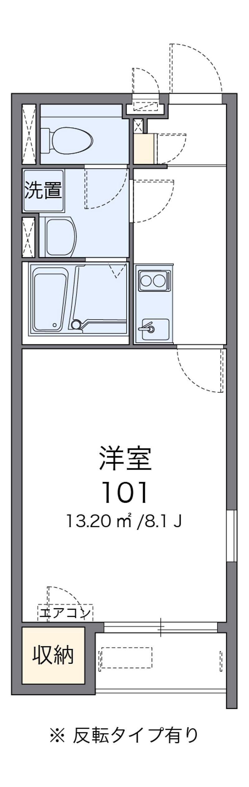 クレイノリゲル 間取図