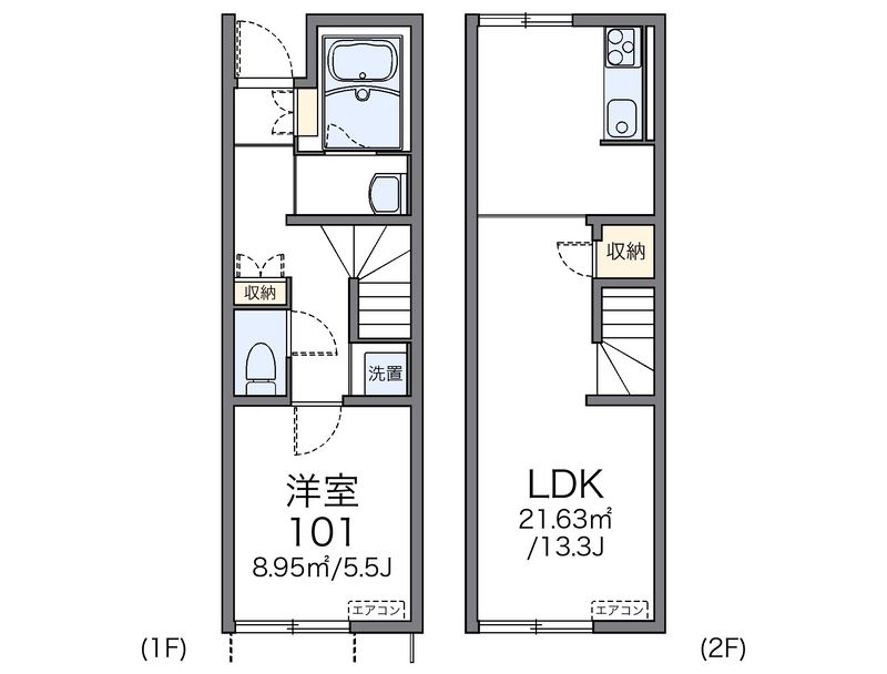 レオネクスト佐陀 間取図
