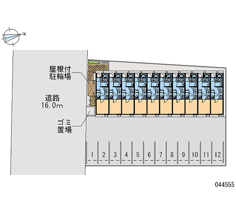 44555 bãi đậu xe hàng tháng