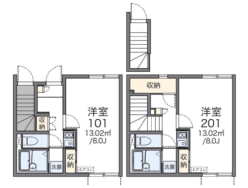 レオネクスト上塩田 間取図