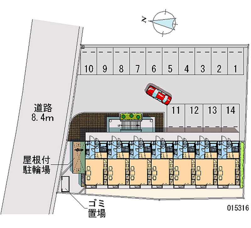 15316月租停車場