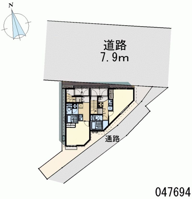 レオネクストベネフィット双葉 区画図