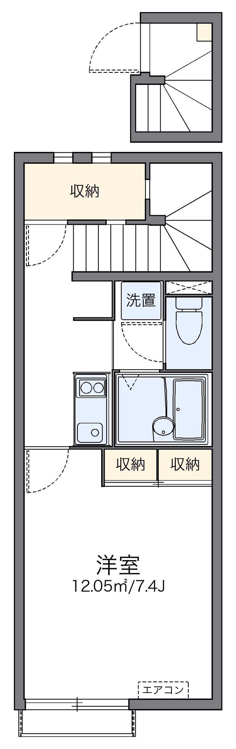 レオネクストひょうご東条 間取図