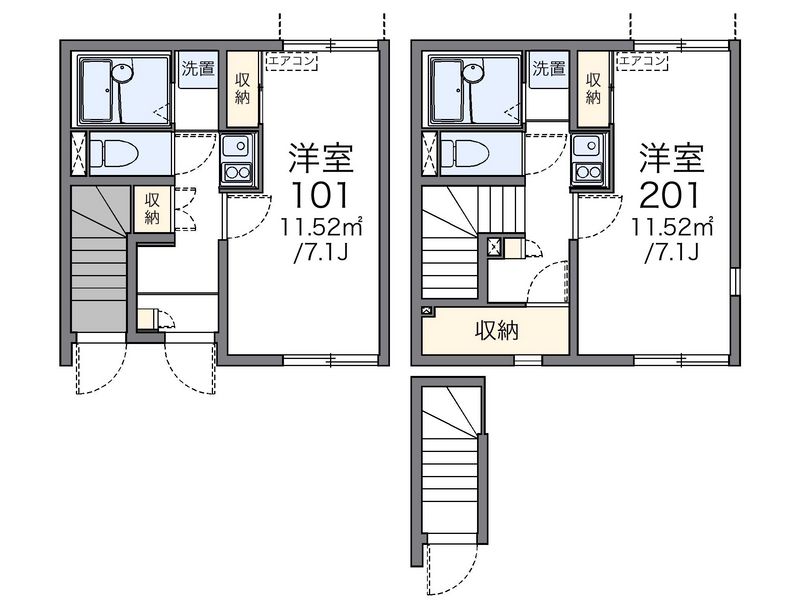レオネクストアルカディア白川Ⅳ 間取り