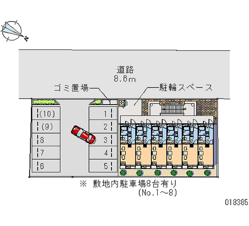 18385月租停車場