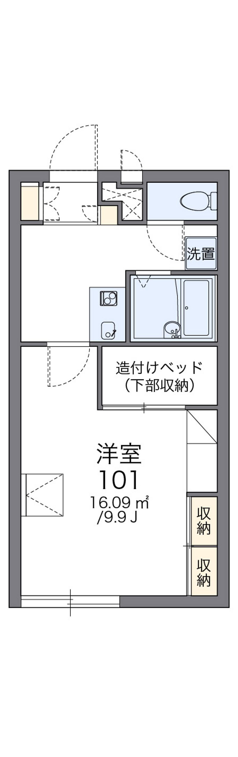 レオパレスＧｉｕｌｉａ 間取図