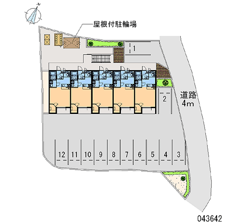 レオネクスト宮神 月極駐車場