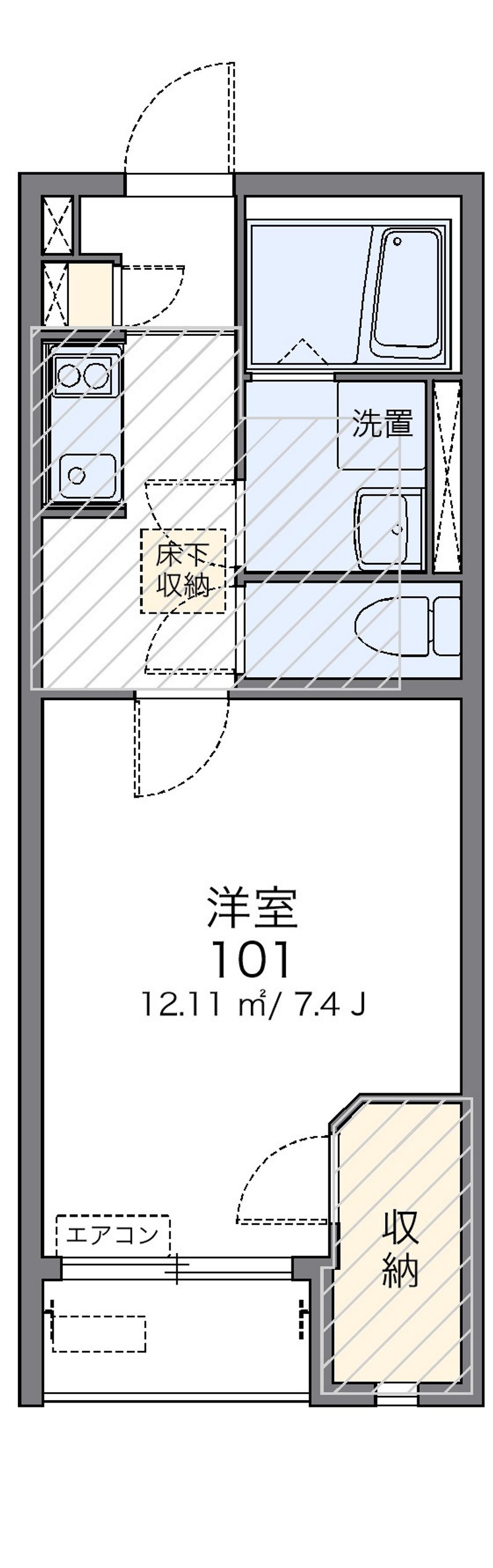 レオネクストクレール 間取図
